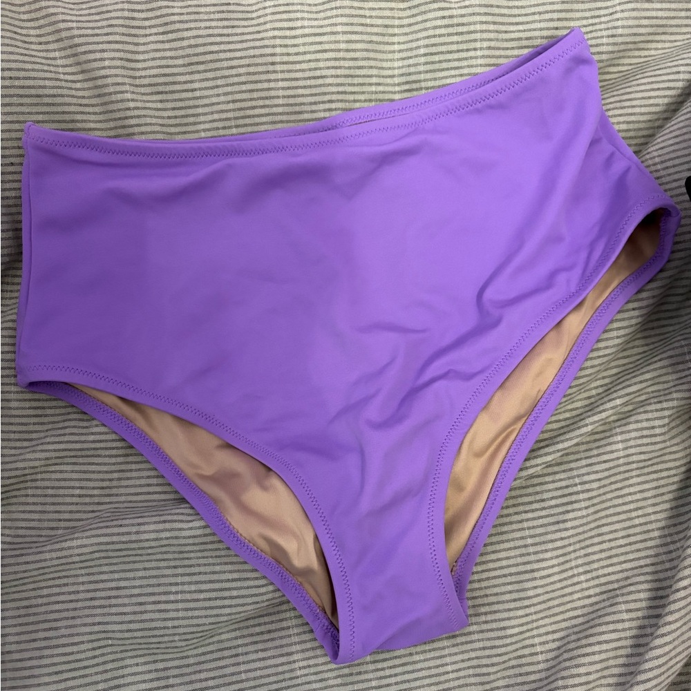 Shade & Shore High Waisted Bikini Bottoms